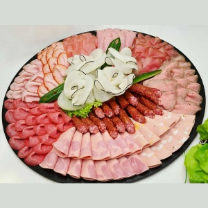Charcuterie, Cold meats, Cheeses and Pork